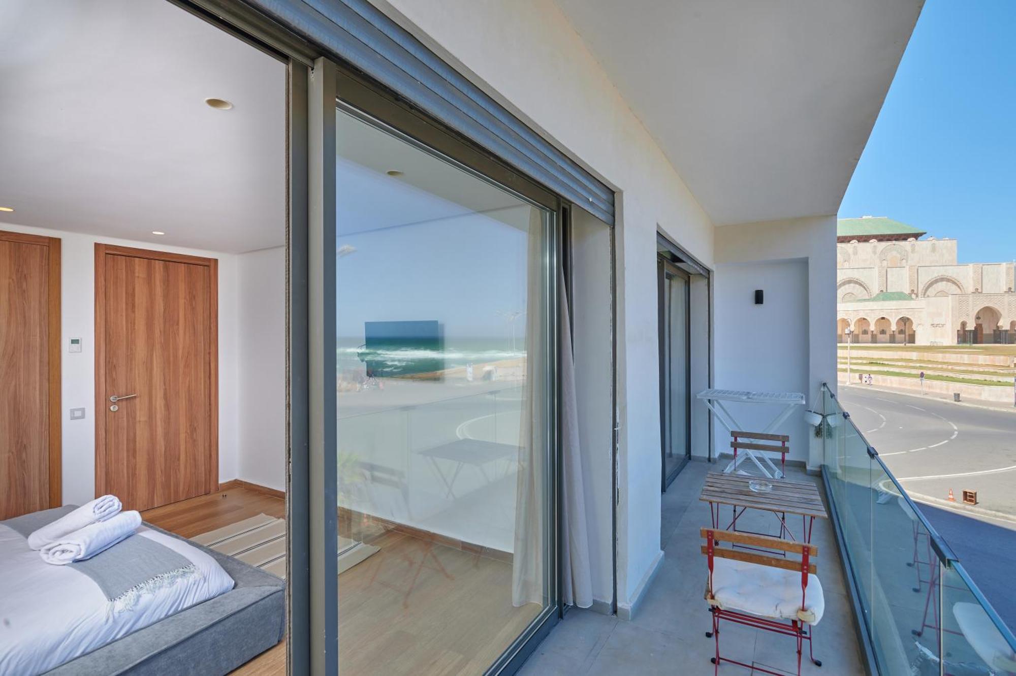 Apartment Sea View B2 - Mosquee Hassan II - By Thecasaedition Casablanca Eksteriør billede